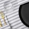 image:imageMade in Italy LinenFeel Disposable Guest Towels  Premium Airlaid ClothLike Bathroom Napkins Soft amp Absorbent Luxury Hand Towels Elegant Striped Dinner Napkins for PartiesPearl