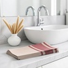 image:imageMade in Italy LinenFeel Disposable Guest Towels  Premium Airlaid ClothLike Bathroom Napkins Soft amp Absorbent Luxury Hand Towels Elegant Striped Dinner Napkins for PartiesBurgundy