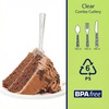 image:imageParty Dimensions 300 Count Plastic Cutlery Combo Box Disposable Clear Plastic Silverware Utensils Set 100 Forks 100 Spoons 100 Knives300 Count Pack of 10