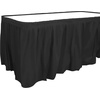 image:imageParty Dimensions Plastic Table Skirt 29Inches by 14Feet  Blue  6 PackBlack