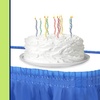 image:imageParty Dimensions Plastic Table Skirt 29Inches by 14Feet  Blue  6 PackBlue