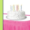 image:imageParty Dimensions Plastic Table Skirt 29Inches by 14Feet  Blue  6 PackHot Pink