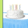 image:imageParty Dimensions Plastic Table Skirt 29Inches by 14Feet  Blue  6 PackLight Blue