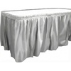 image:imageParty Dimensions Plastic Table Skirt 29Inches by 14Feet  Blue  6 PackSilver