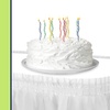 image:imageParty Dimensions Plastic Table Skirt 29Inches by 14Feet  Blue  6 PackWhite