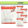 image:imageParty Dimensions Plastic Table Skirt 29Inches by 14Feet  Blue  6 PackWhite