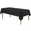 image:imageParty Dimensions Red Disposable Plastic Tablecloth Round 84 12 PackBlack