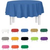 image:imageParty Dimensions Red Disposable Plastic Tablecloth Round 84 12 PackBlue