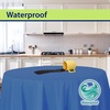 image:imageParty Dimensions Red Disposable Plastic Tablecloth Round 84 12 PackBlue