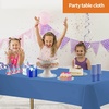 image:imageParty Dimensions Red Disposable Plastic Tablecloth Round 84 12 PackBlue