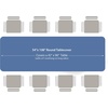 image:imageParty Dimensions Red Disposable Plastic Tablecloth Round 84 12 PackBlue