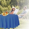 image:imageParty Dimensions Red Disposable Plastic Tablecloth Round 84 12 PackBlue