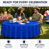 image:imageParty Dimensions Red Disposable Plastic Tablecloth Round 84 12 PackBlue