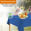 image:imageParty Dimensions Red Disposable Plastic Tablecloth Round 84 12 PackBlue