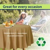 image:imageParty Dimensions Red Disposable Plastic Tablecloth Round 84 12 PackGold
