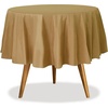 image:imageParty Dimensions Red Disposable Plastic Tablecloth Round 84 12 PackGold