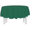 image:imageParty Dimensions Red Disposable Plastic Tablecloth Round 84 12 PackGreen