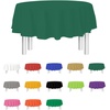 image:imageParty Dimensions Red Disposable Plastic Tablecloth Round 84 12 PackGreen