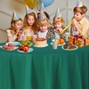 image:imageParty Dimensions Red Disposable Plastic Tablecloth Round 84 12 PackGreen