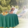 image:imageParty Dimensions Red Disposable Plastic Tablecloth Round 84 12 PackGreen