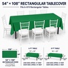 image:imageParty Dimensions Red Disposable Plastic Tablecloth Round 84 12 PackGreen