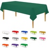 image:imageParty Dimensions Red Disposable Plastic Tablecloth Round 84 12 PackGreen