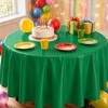 image:imageParty Dimensions Red Disposable Plastic Tablecloth Round 84 12 PackGreen