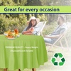 image:imageParty Dimensions Red Disposable Plastic Tablecloth Round 84 12 PackLime Green