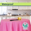 image:imageParty Dimensions Red Disposable Plastic Tablecloth Round 84 12 PackPink