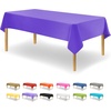 image:imageParty Dimensions Red Disposable Plastic Tablecloth Round 84 12 PackPurple