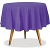 image:imageParty Dimensions Red Disposable Plastic Tablecloth Round 84 12 PackPurple