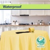 image:imageParty Dimensions Red Disposable Plastic Tablecloth Round 84 12 PackYellow