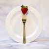 image:imagePlastic Cutlery Silverware Extra Heavyweight Disposable Flatware Full Size Cutlery Combo Polished Silver 80 Forks 40 Spoons 40 Knives Value Pack 160 CountPebbled Gold