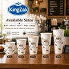 image:imagePremium Espresso White Paper Cups with Handles  4 oz 50 Pack  Elegant EcoFriendly amp Perfect for Creamy Coffee Moments10 ounces