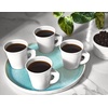 image:imagePremium Espresso White Paper Cups with Handles  4 oz 50 Pack  Elegant EcoFriendly amp Perfect for Creamy Coffee Moments4 ounces
