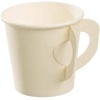 image:imagePremium Espresso White Paper Cups with Handles  4 oz 50 Pack  Elegant EcoFriendly amp Perfect for Creamy Coffee Moments4 ounces