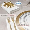 image:imagePremium White Napkins 18 Fold Dinner Napkin Disposable 2Ply White Party Napkins Value Pack 100 Count100 Count