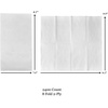 image:imagePremium White Napkins 18 Fold Dinner Napkin Disposable 2Ply White Party Napkins Value Pack 100 Count2400 Count