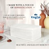 image:imagePremium White Napkins 18 Fold Dinner Napkin Disposable 2Ply White Party Napkins Value Pack 100 Count400 Count