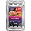 image:imageAluminum Deep Foil Pans Full Size Large Disposable Roasting amp Baking Pan 21x13 20 Pack Extra Heavy Duty Chafing Trays for Hotels Restaurants Caterers Steam Table Buffets amp Bakeware10 pack
