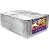 image:imageAluminum Pans Half Size Textured Cookie Sheet 15 Count Durable Nonstick Baking Sheets 1587 x 11  Sheet Pan Baking Tray Cookie Sheets Foil pans Foil trays Sheet Baking PansHalf Size 15 Count