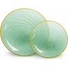 Swirl – Green & Gold