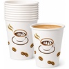 image:imagePremium Espresso White Paper Cups with Handles  4 oz 50 Pack  Elegant EcoFriendly amp Perfect for Creamy Coffee Moments12 ounces