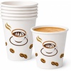 image:imagePremium Espresso White Paper Cups with Handles  4 oz 50 Pack  Elegant EcoFriendly amp Perfect for Creamy Coffee Moments8 ounces