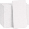 image:imagePremium White Napkins 18 Fold Dinner Napkin Disposable 2Ply White Party Napkins Value Pack 100 Count2400 Count