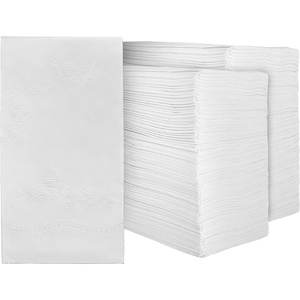 image:image400 White Dinner Napkins 2Ply  Eight Fold  165X15  Dinner Napkins Disposable Guest Bathroom Essentials Perfect For Wedding Bridal Shower Napkins And Party Napkins Bulk2400 Count
