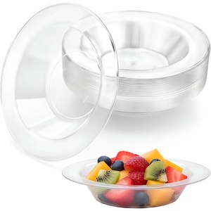 image:imageLillian Tablesettings Premium Quality Heavyweight Plastic Plates China Like Wedding and Party Dinnerware Plastic Plates 75 inch WhitePearlValue Pack 40 CountClear