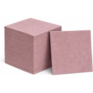 image:imageLinenFeel Disposable Dinner Napkins Made in Italy ClothLike AirlaidCoffee