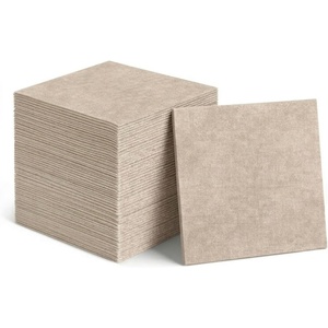 image:imageLinenFeel Disposable Dinner Napkins Made in Italy ClothLike AirlaidHazelnut