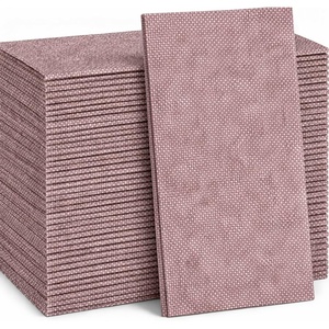 image:imageMade in Italy LinenFeel Disposable Guest Towels  Premium Airlaid ClothLike Bathroom Napkins Soft amp Absorbent Luxury Hand Towels Elegant Striped Dinner Napkins for PartiesCoffee